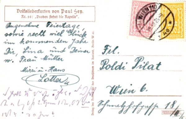 Paul Hey 1924 95 001 A ● Nahoře stojí kaple